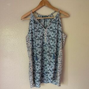 ❇️FLEUR BLEUE Floral Tank Top 2 for $22❇️